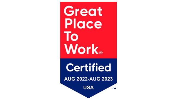 Great place to work certified Aug 2022 - Aug 2023