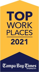 Tampa Bay Times Top Workplaces 2021 logo