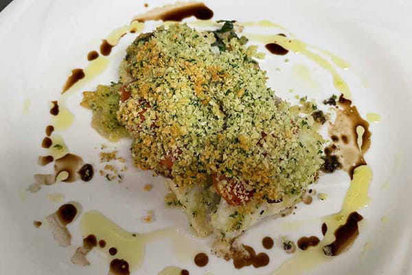 herb crusted cod herb crusted cod