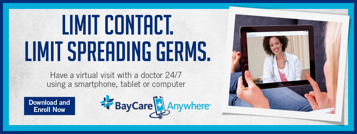 BayCareAnywhere. Download and Enroll.