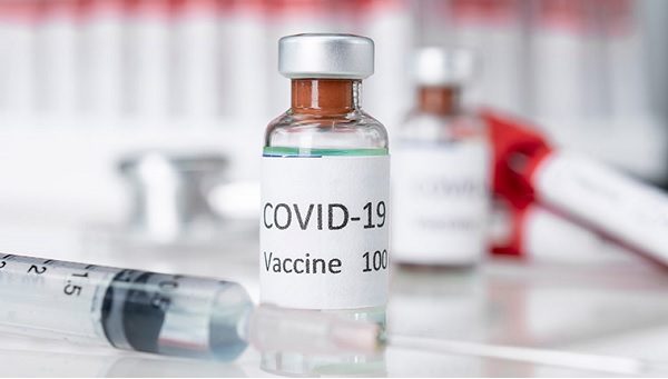 Vile of covid-19 vaccine