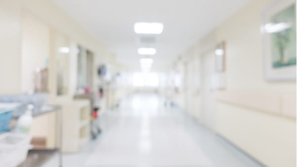 interior hospital hallway