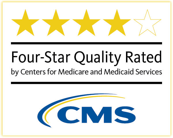 Centers for Medicare and Medicaid Services Four-Star Quality Rated