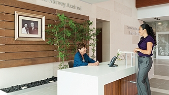 Axelrod Pavilion lobby
