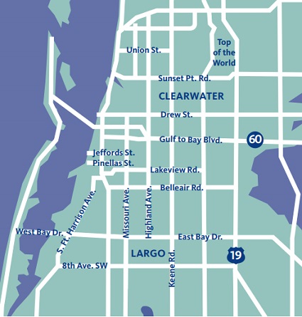 CareVan map