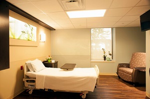 Inpatient Rehab Patient Room