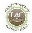 Intersocietal Commission for the Accreditation of Vascular Laboratories accredited facility logo