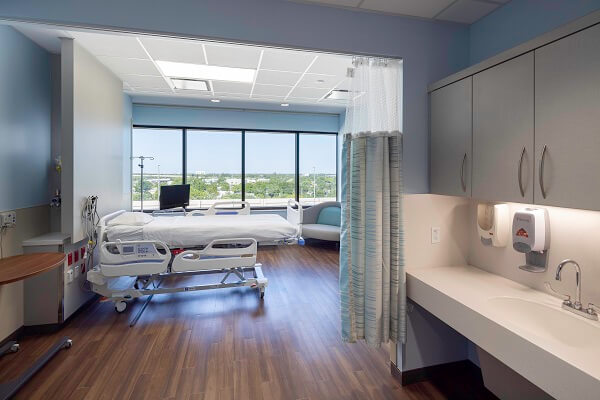 new tower private patient rooms