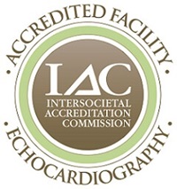 Logo for Intersocietal Accreditation Commission Accredited Facility in Echocardiography