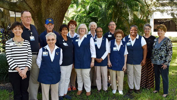 group of volunteers