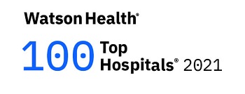 IBM Watson Health Top 100 Hospital Logo 2021