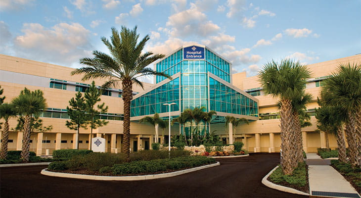 Exterior of St. Joseph's Hospital-North