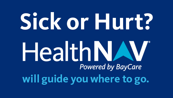 Sick or Hurt Health nav app will guide you where to go.