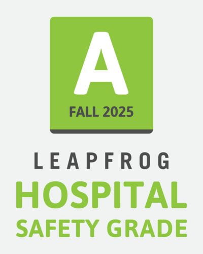 Leapfrog Hospital Safety Grade A for Fall 2025
