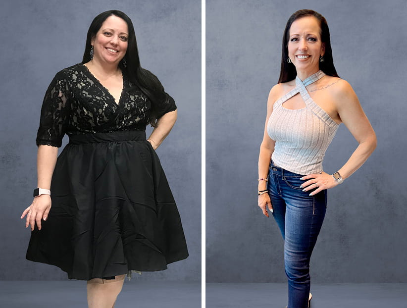 Julie's weight loss