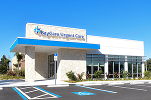 The exterior of BayCare Urgent Care in Riverview, FL