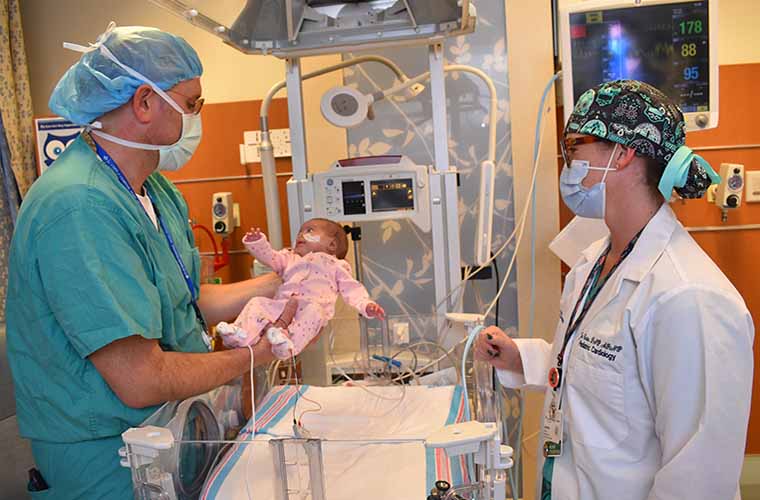 St. Joseph’s Children’s Hospital is First Hospital in West Central Florida  to Implant New Device to Repair Life-Threatening Heart Defect in Premature Babies 