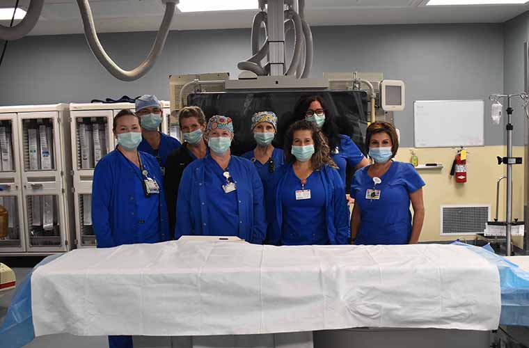 Members of the St. Joseph's Hospital-North surgery team