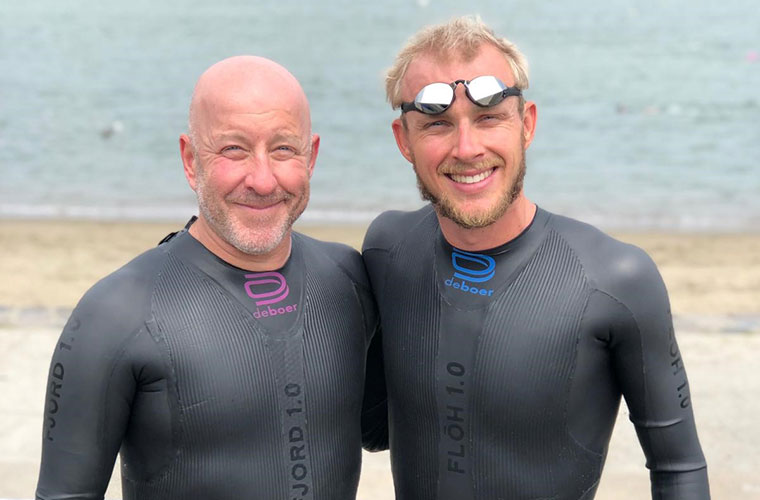 Latest Chapter of Father-Son Racing Tale Comes to St. Anthony’s Triathlon