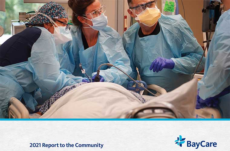BayCare's 2021 Report to the Community Is Now Available