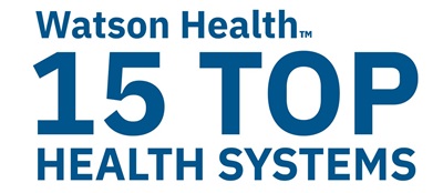 IBM Watson Health 15 Top Health Systems logo